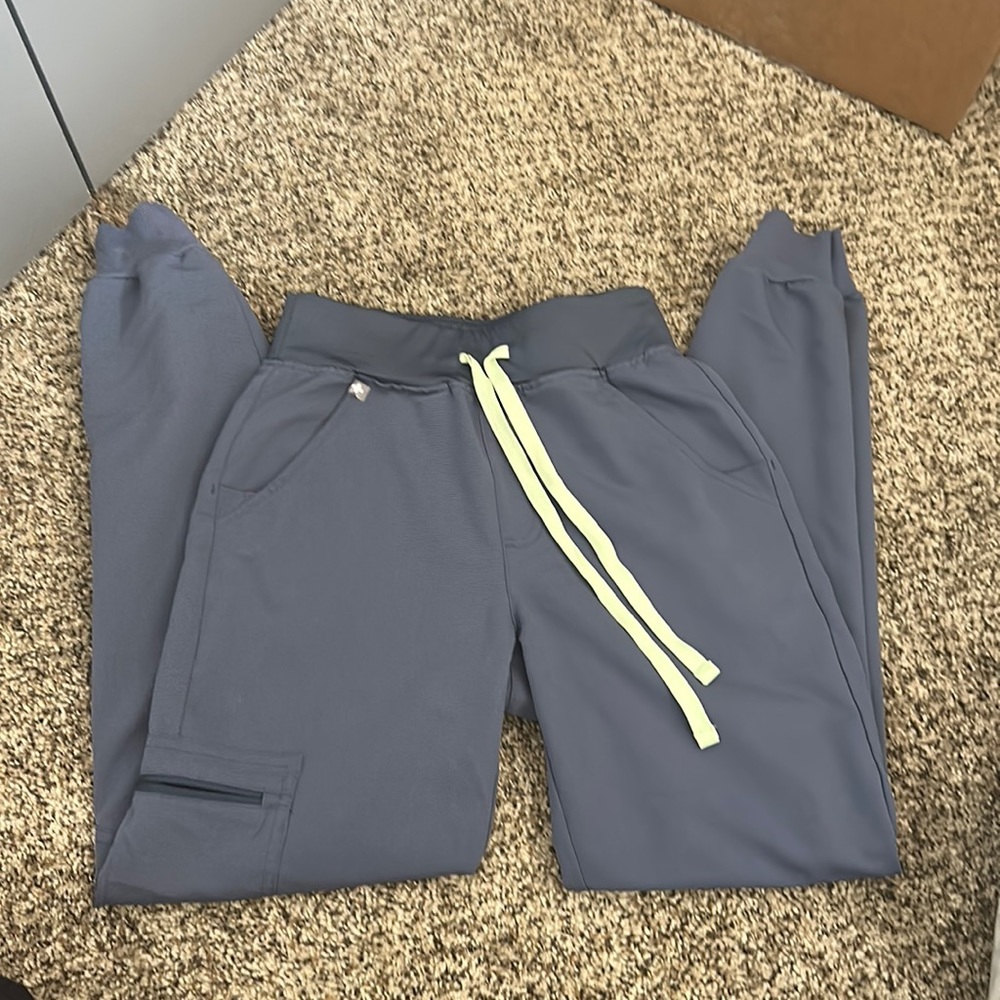 High waisted Zamora Figs Space Navy